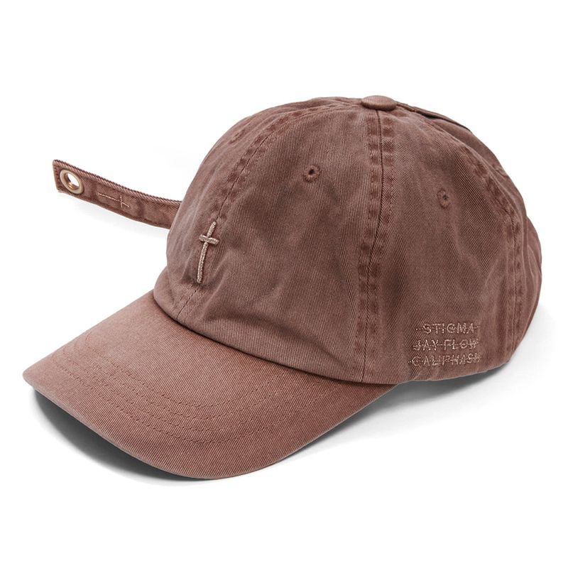 STIGMA（スティグマ）の「ピグメントカリフボールキャップ BROWN  / CHACOAL（帽子）」