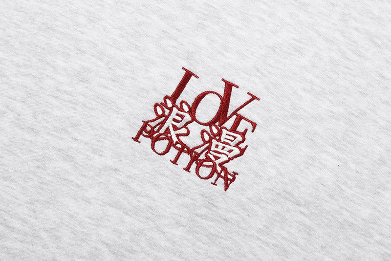 LOVE HOODIE_LIGHT GREY