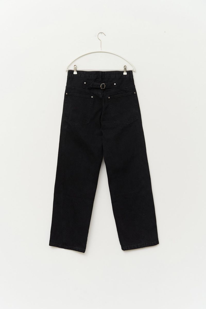 Loast Black Wide Denim