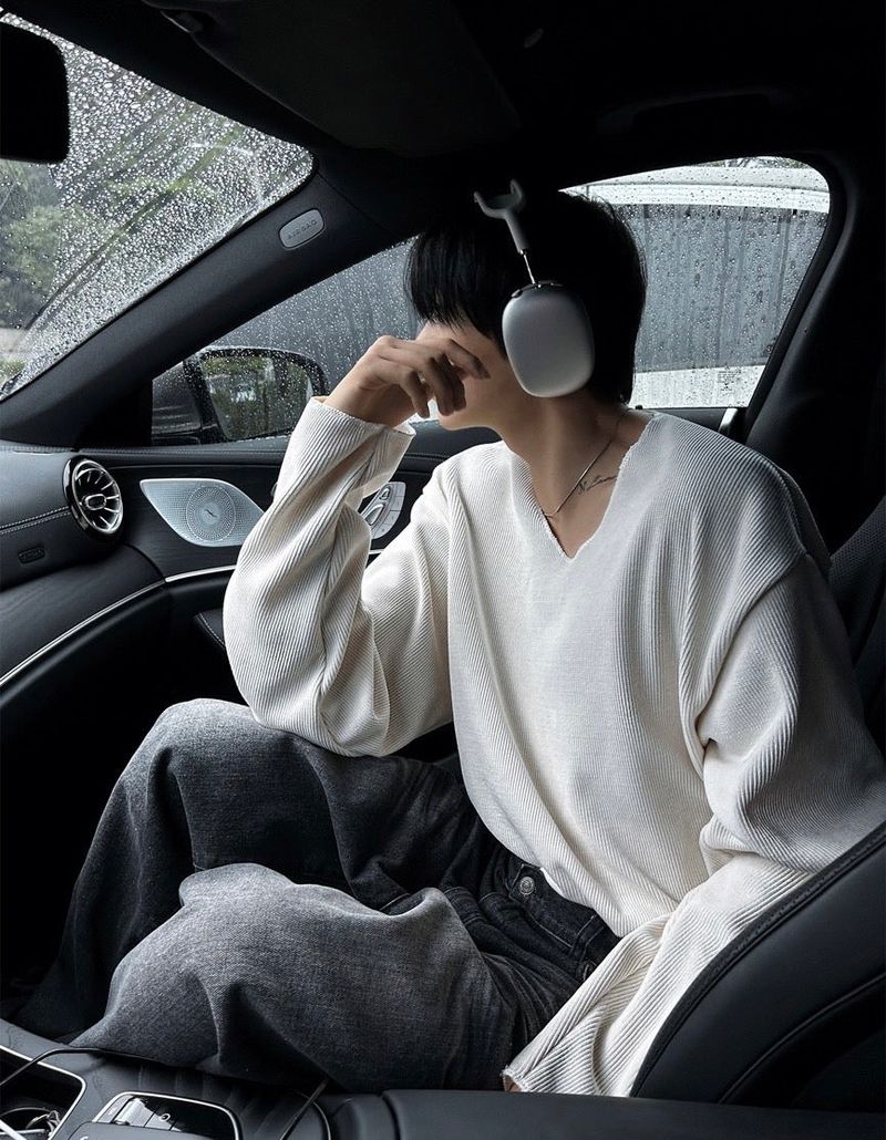 COSYHARU(コシハル)の「Breen V-Neck Deck Knitwear(Tops)」