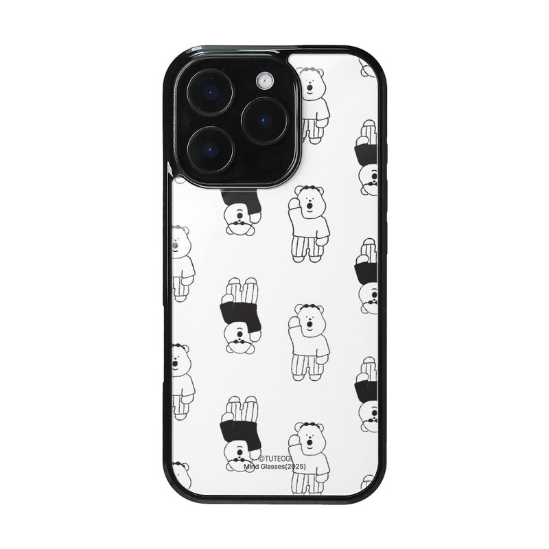 TUTEOGI ‘ Mind Glasses’ glass bumper case