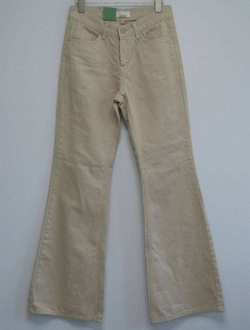 cotton basic bootcut