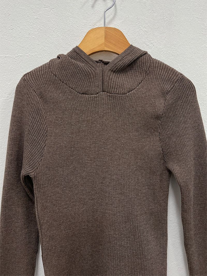 KATE HOODIE KNIT (2COLOR)