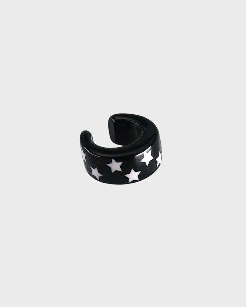 it doesn't matter.（イットダズントマッター）の「[Formica] レッツイヤーカフ (Black)（アクセサリー）」