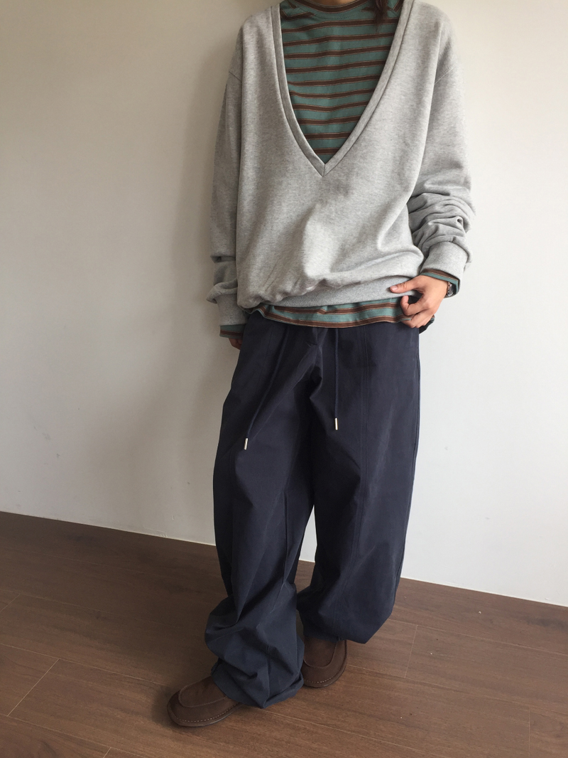 Boya String Button Pants (2color)