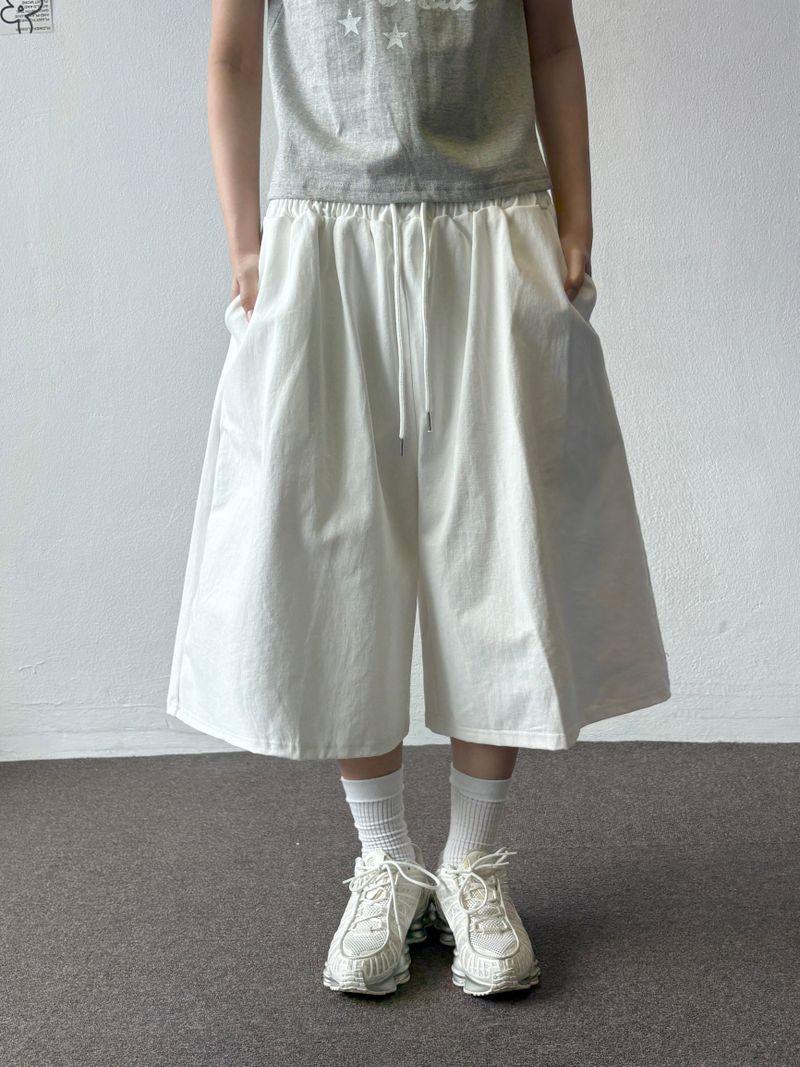 Mighty Hip Patch Back Tab Bermuda Shorts 2color