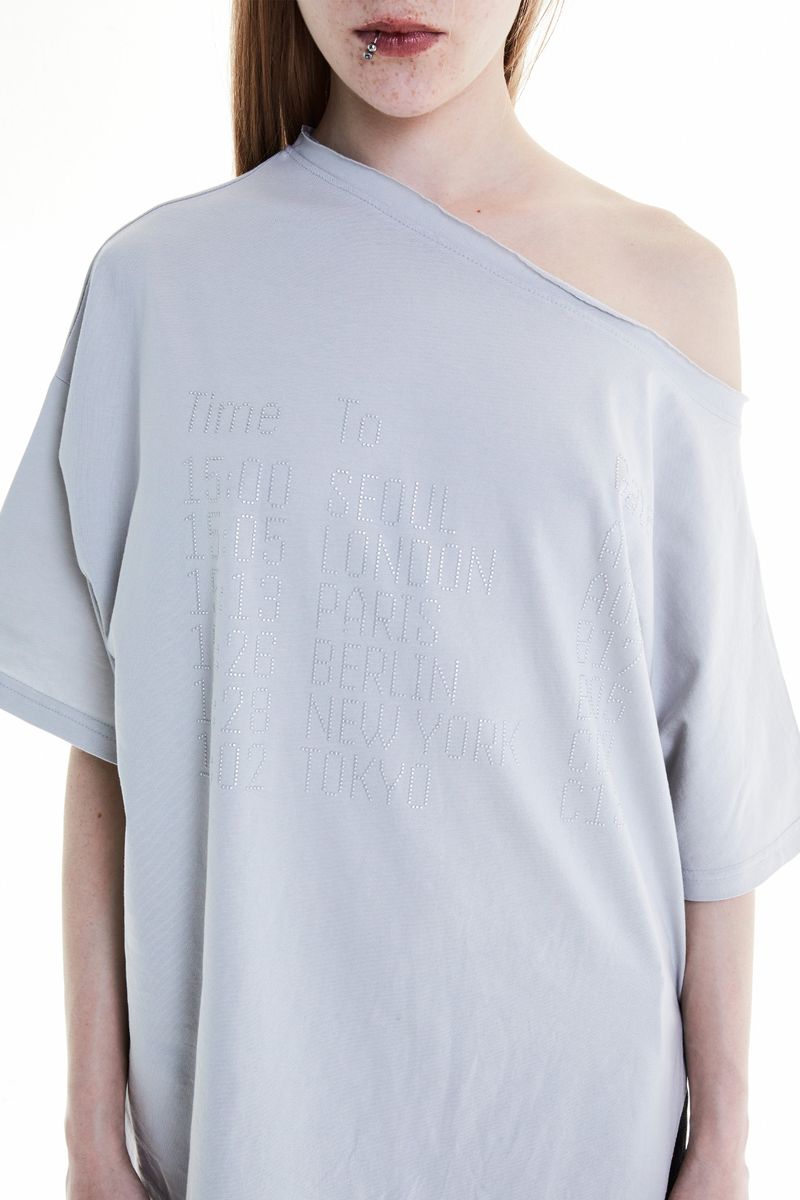 DEPARTURE CUBIC UNBALANCED TOP (GRAY)