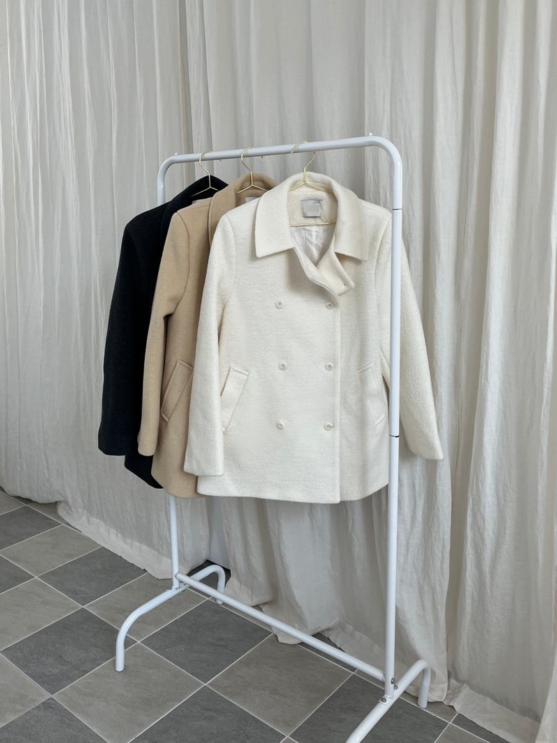 Innerf Wool Half Coat (3 colors)