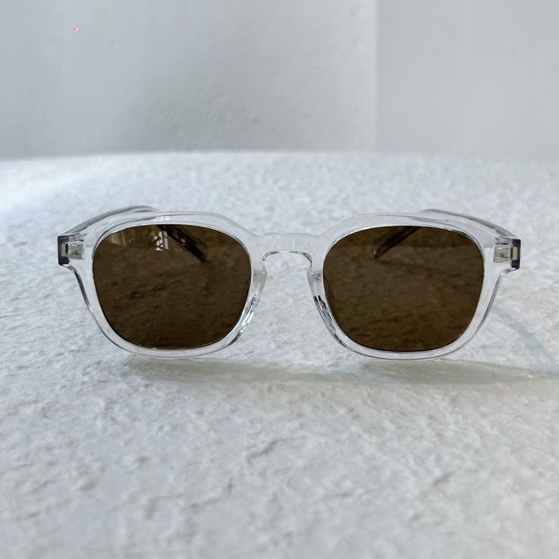 Sheer Geometric Sunglasses