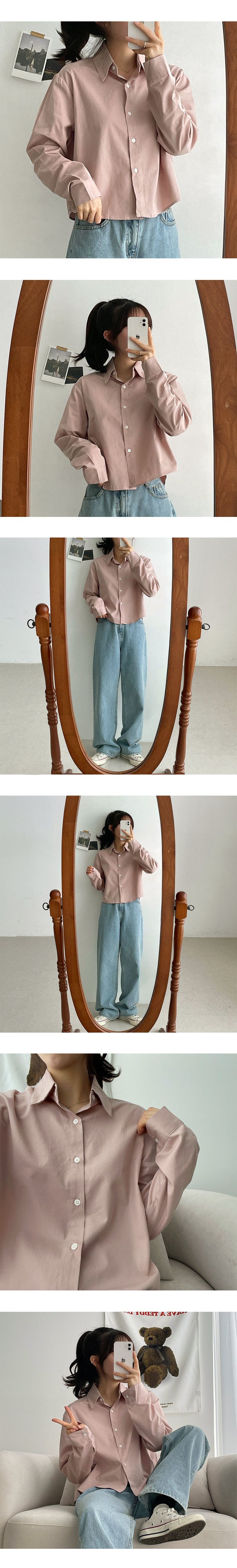 Hani half Crop Shirt