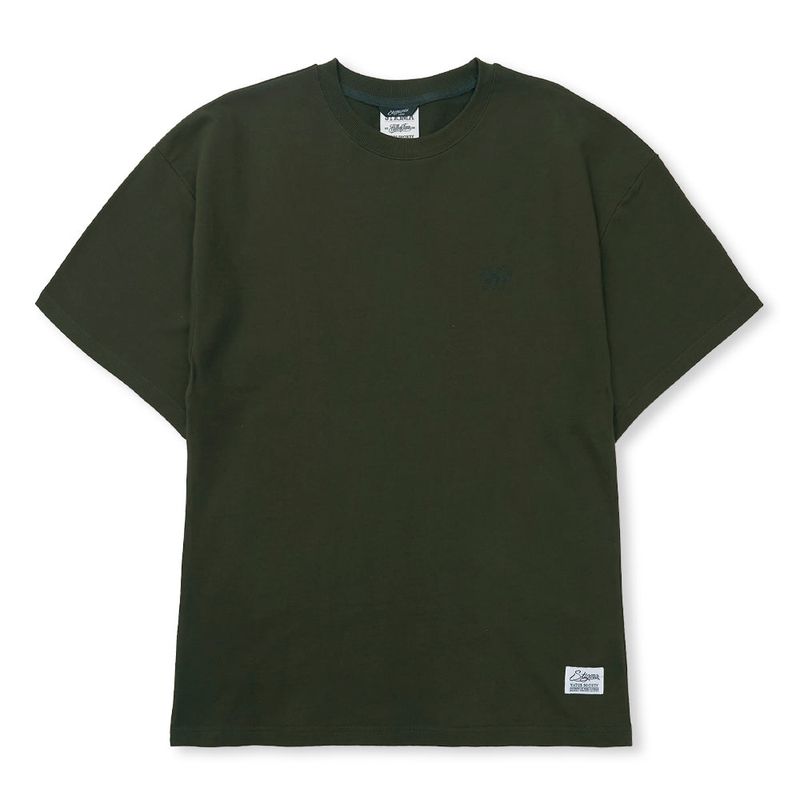 Praying Semi-oversized T-shirts Black /  Khaki