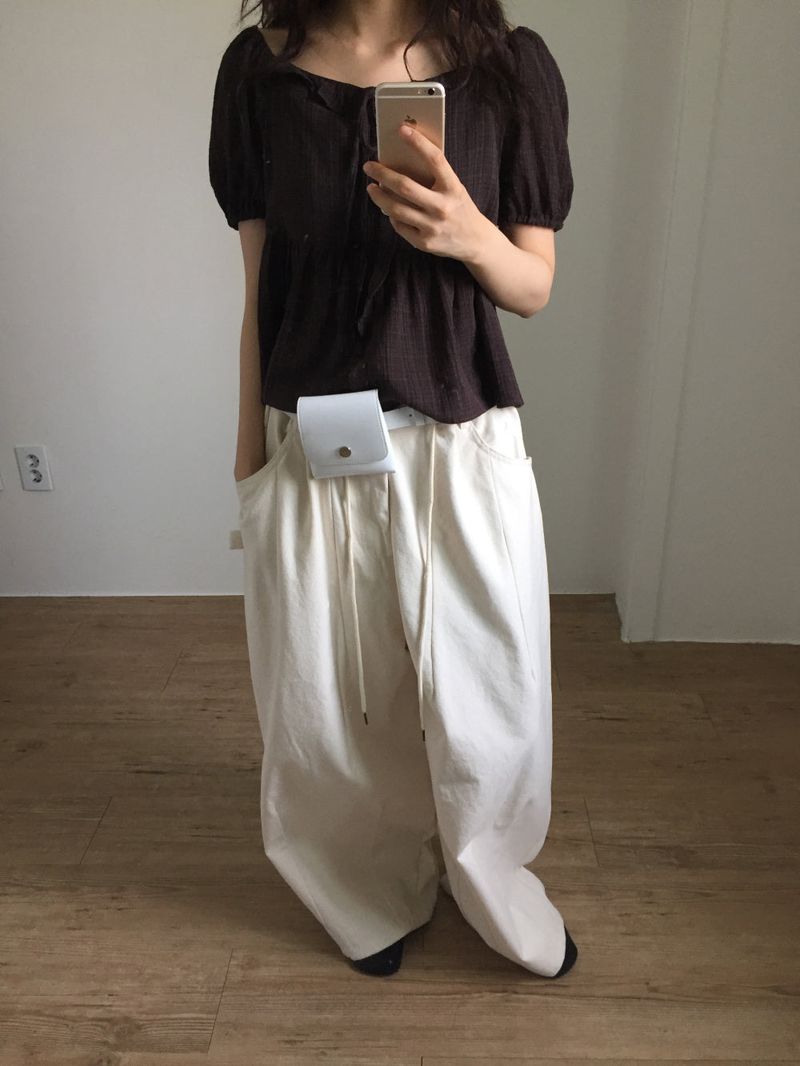 Daily Cotton Balloon Pants (4color)