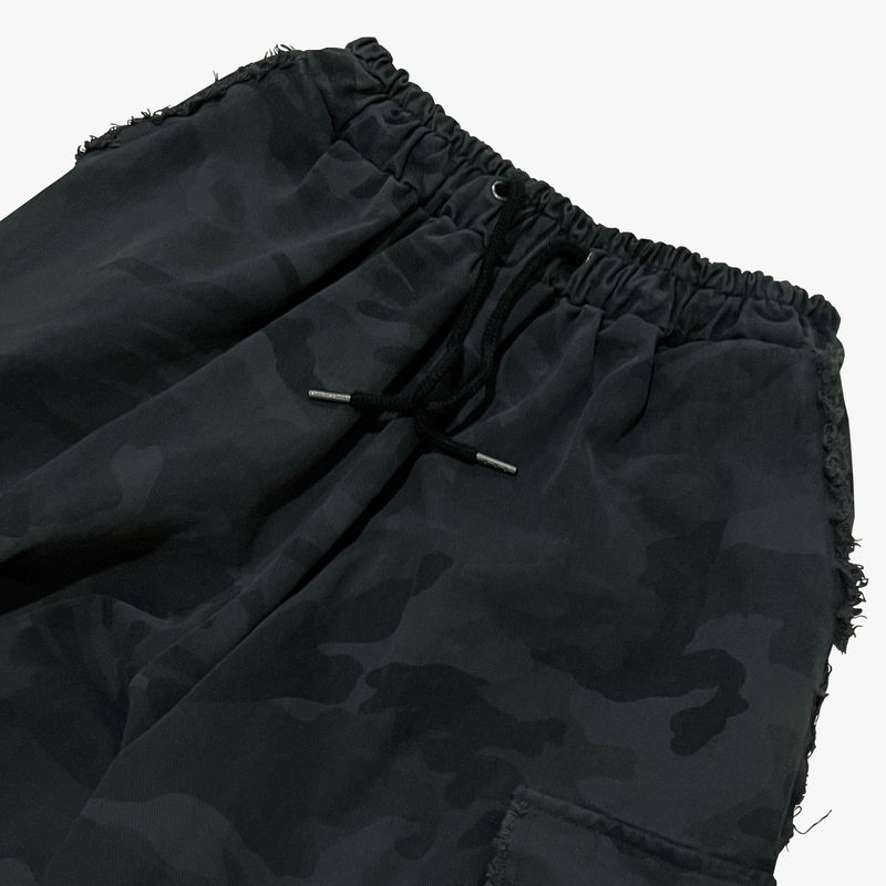 grunge camouflage cargo pants_charcoal