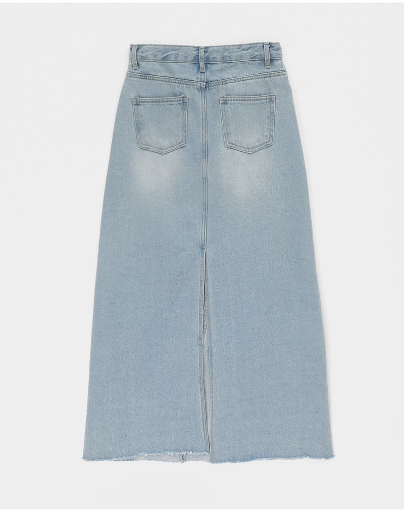 [MADE] Sabrine Denim Long Skirt