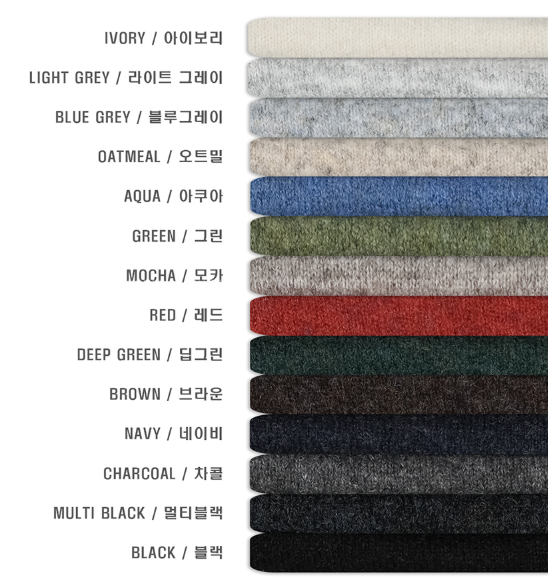nade Alpaca Overfit Wool Round Knit