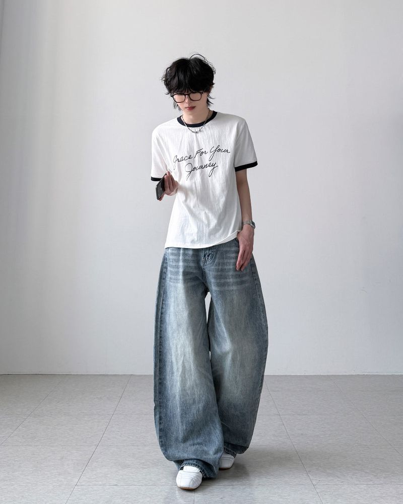 Entry Balloon Wide Denim
