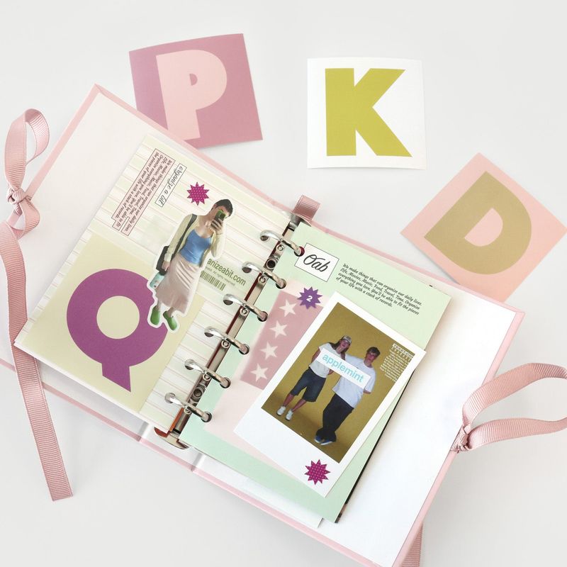 oab big alphabet pack / removable sticker set