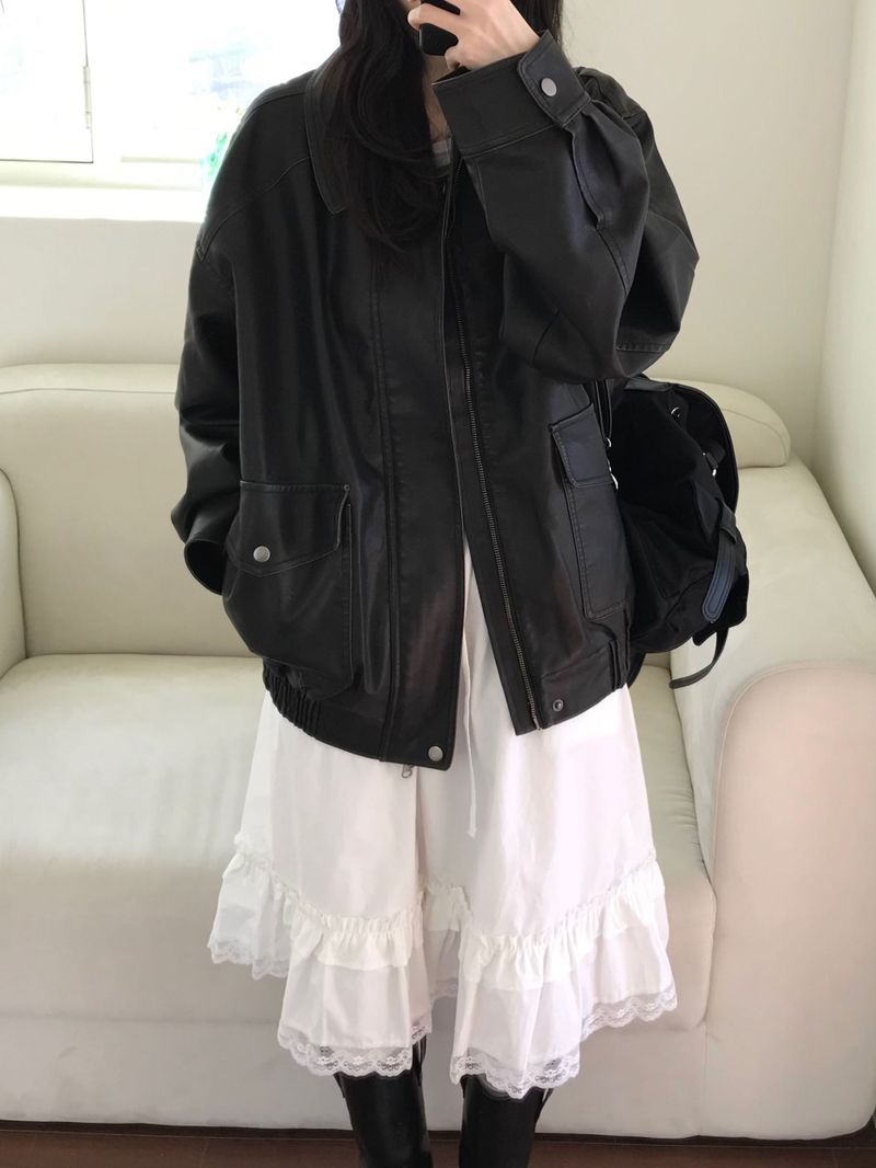 Zest Leather Jacket (3 colors)