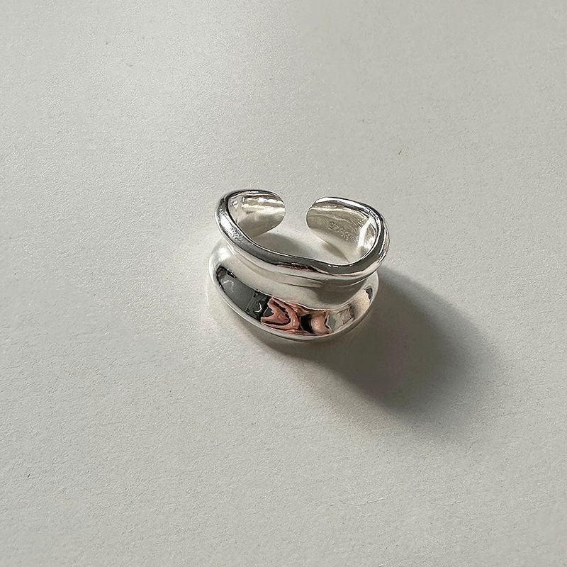 [925silver] Heavy malt ring