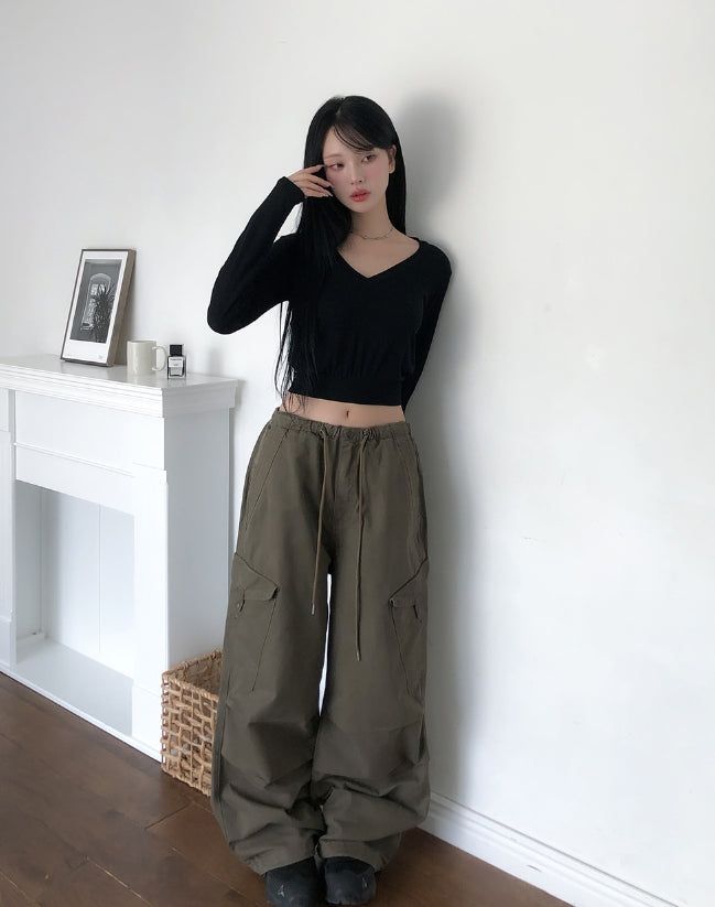 Koani Dyed Parachute Cargo Pants