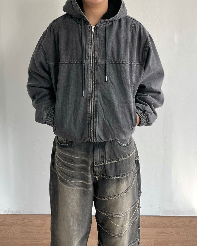 IDF（アイディーエフ）の「Denim Hooded Jumper（Jackets/Outerwear）」