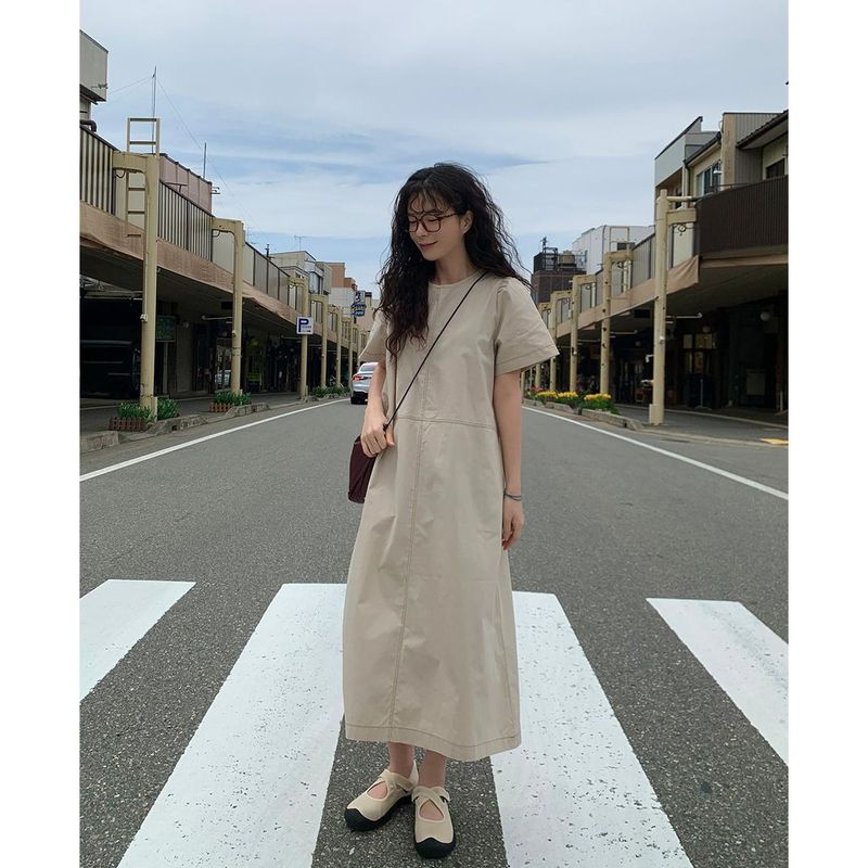 mirinaero(ミリネロ)の「Nelu Stitch Long Dress(Dresses)」