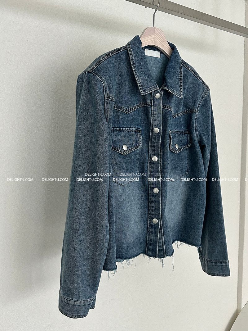 Bart Shirt Pad Jean Jacket