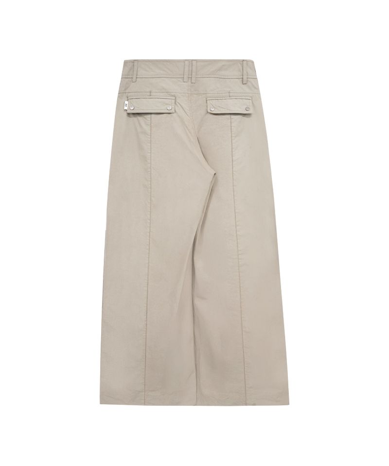 3-WAY MESH POCKET CARGO PT BEIGE