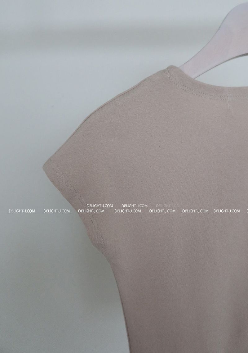 Soft cropped short-sleeved T-shirt