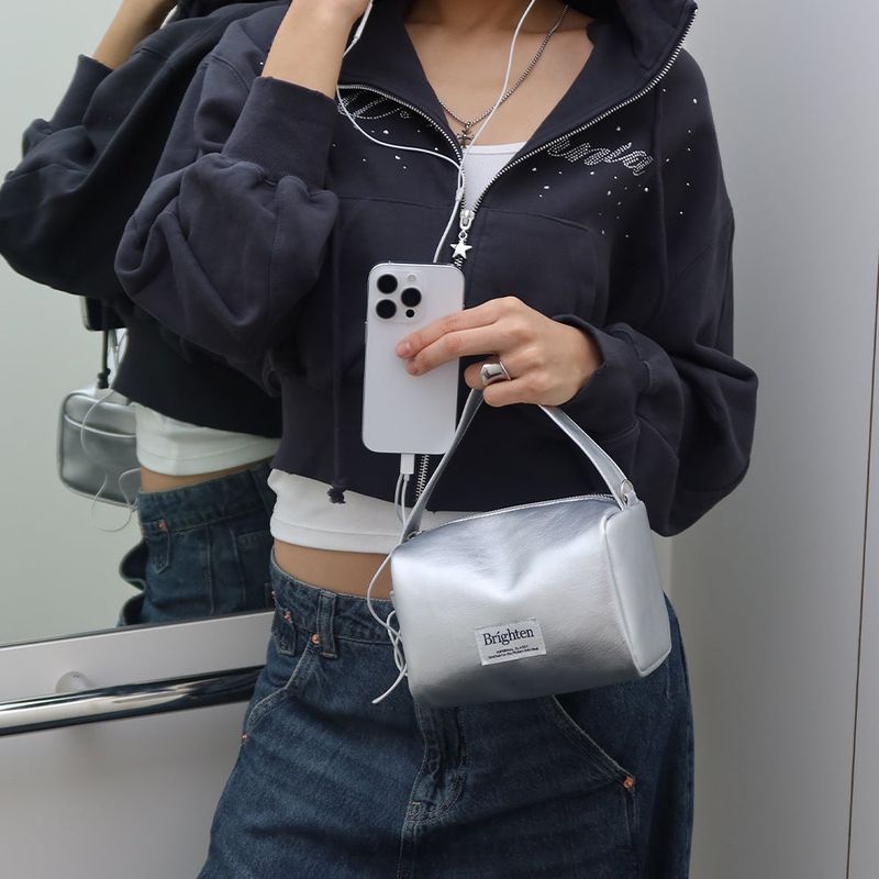 ティッシュバッグ Silver