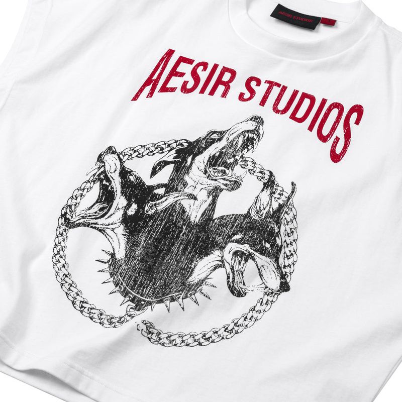 MEN – CERBERUS – Oversize Cropped Tank Top