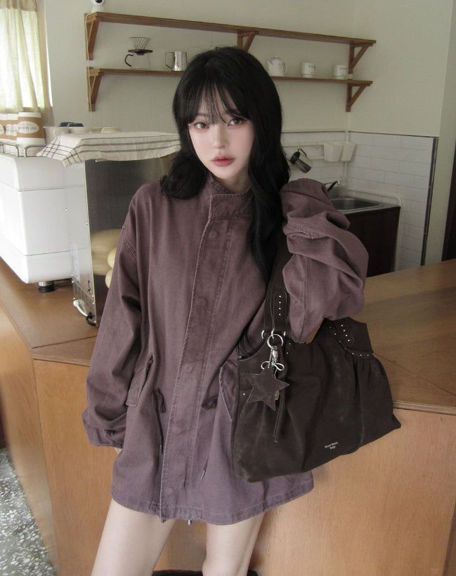 Mobe Washed Short Field Jacket