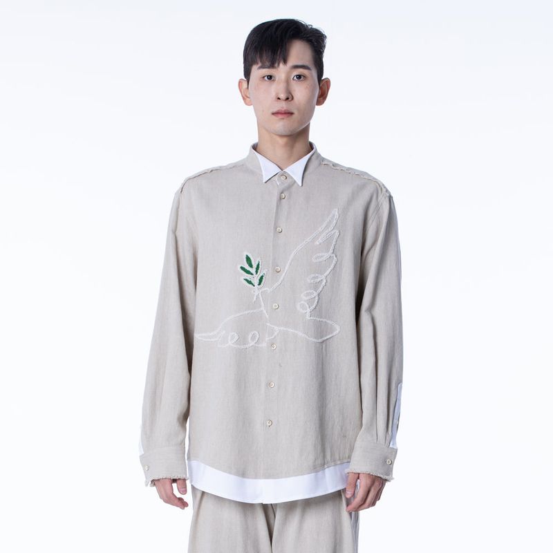 Pigeon Linen Shirt