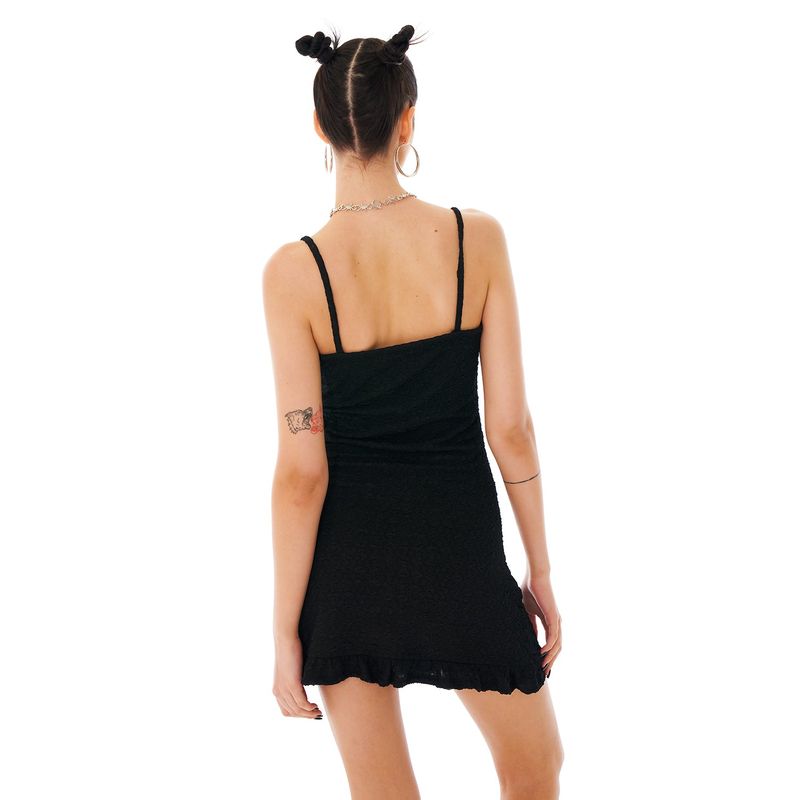 Ribbon Mini One-piece [Black]