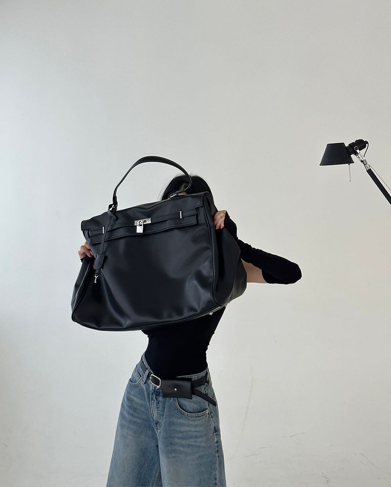 Lock set tote & cross big bag
