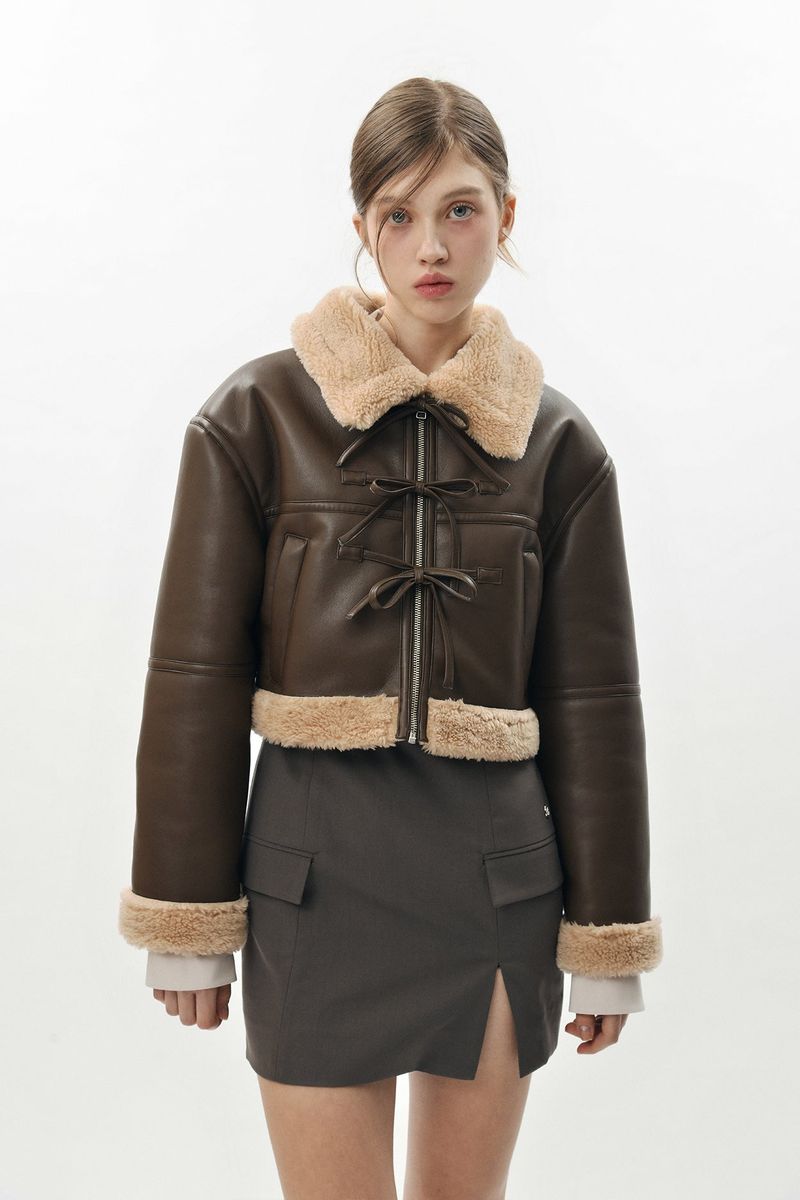 LUCY MUSTANG JACKET brown