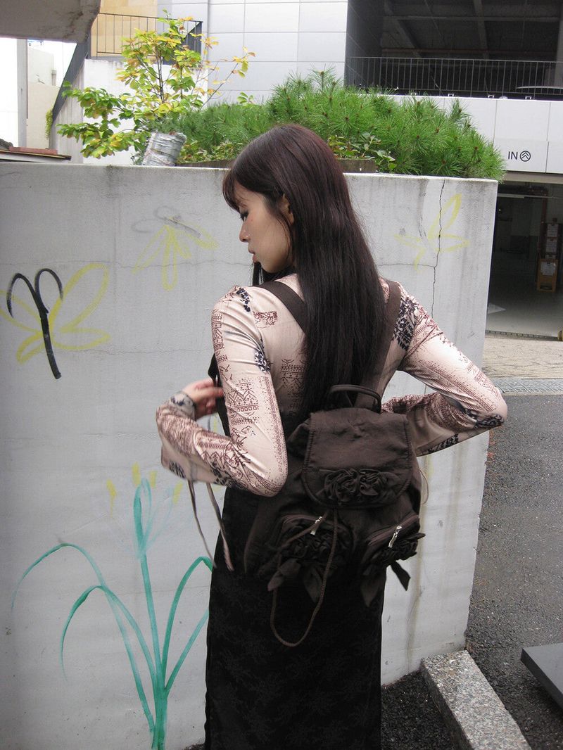 [美愛 1970] Rose pocket backpack (3color)