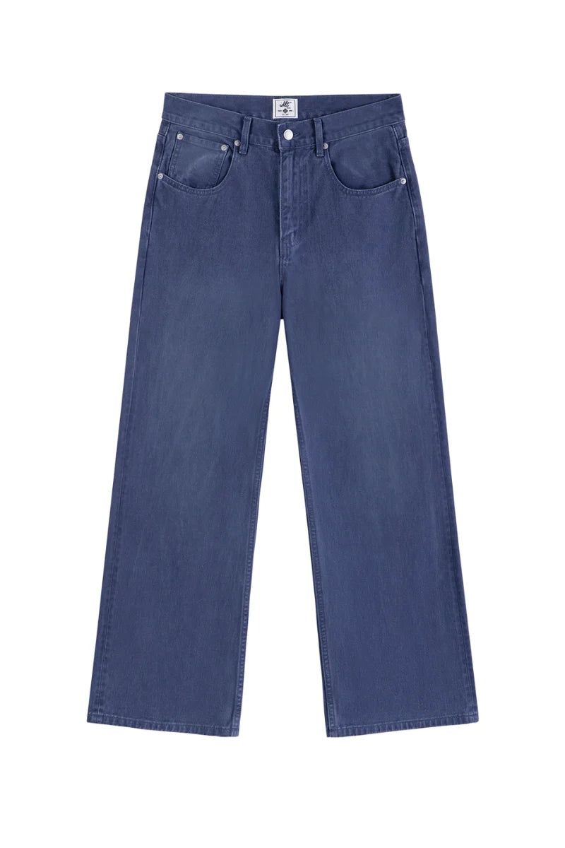 Dyed Flare Washed Jeans
