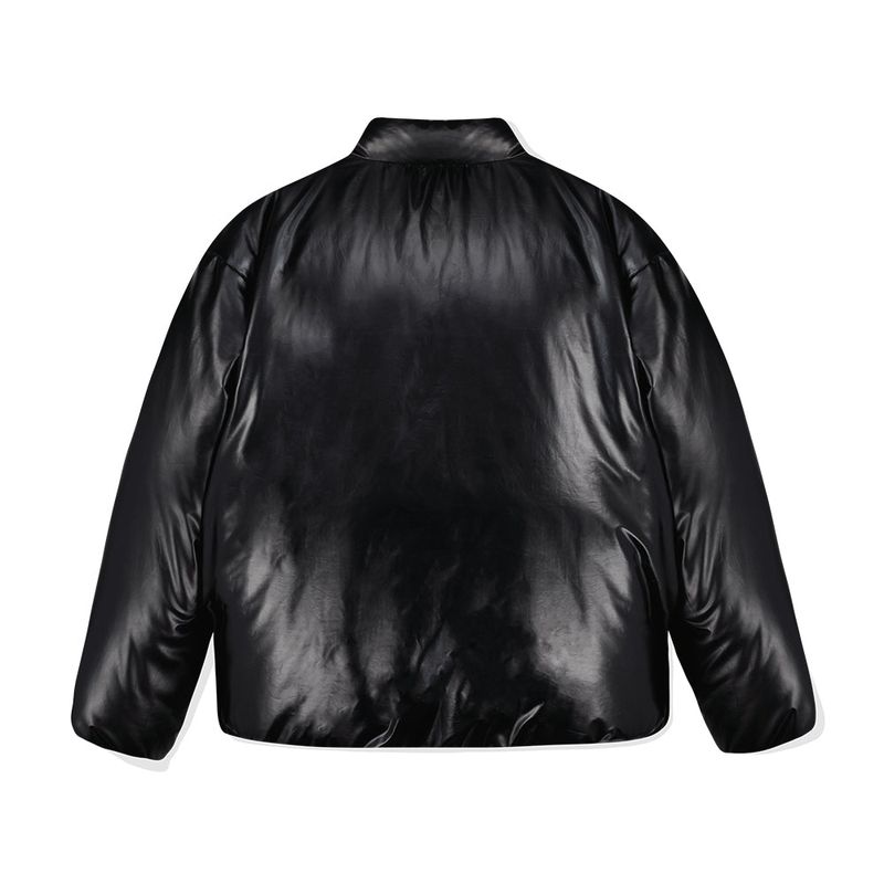 GLOSSY SHORT DOWN PUFFER