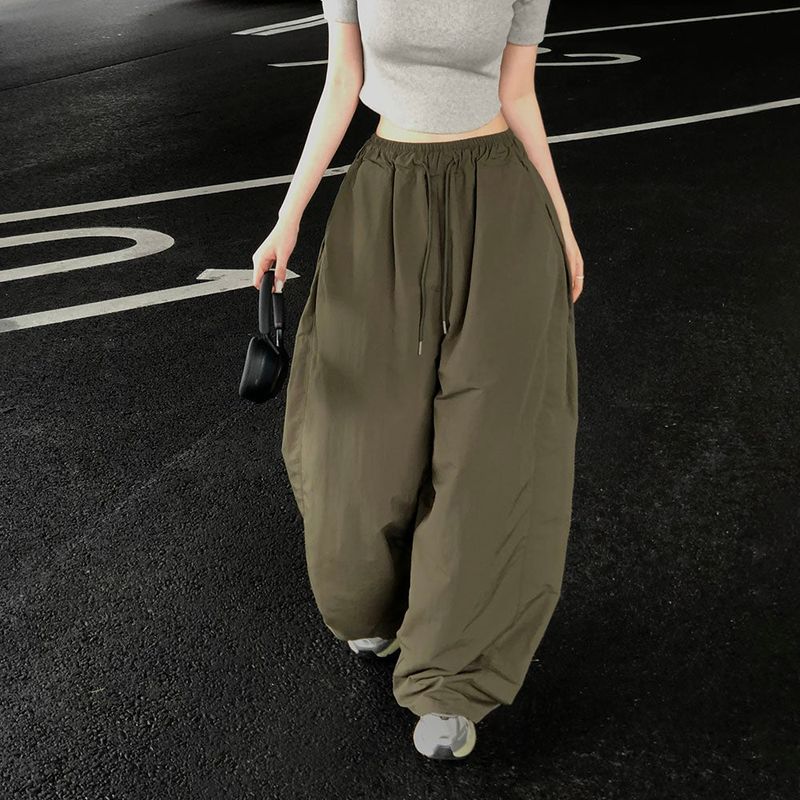 [MADE] Dump, folding nylon wide pants
