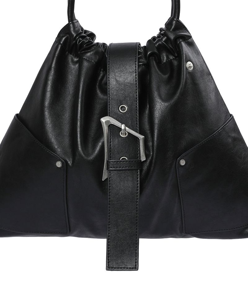 26SS★ Trapezium draped 004 bag