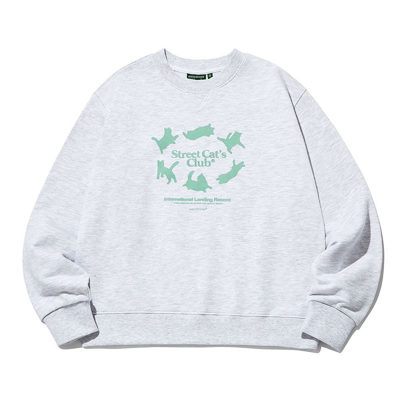 6th-floor Crewneck_Light Gray