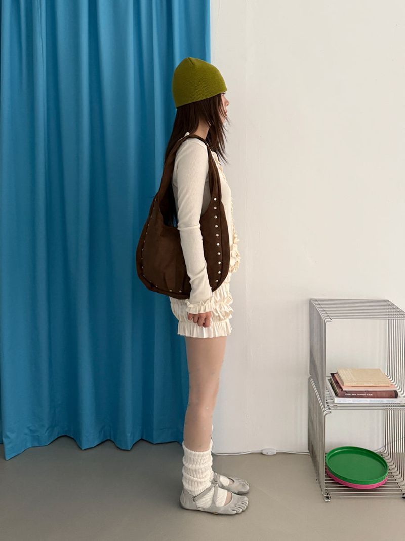 lady frill cardigan 