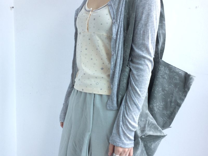 soft garden flare skirt