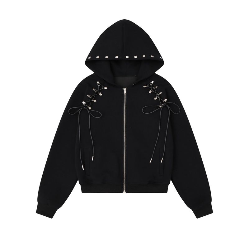 Cozy&Kitsch（コージーアンドキッチ）の「セローラ コルセット レース ジップアップ（ジャケット/アウター）」
