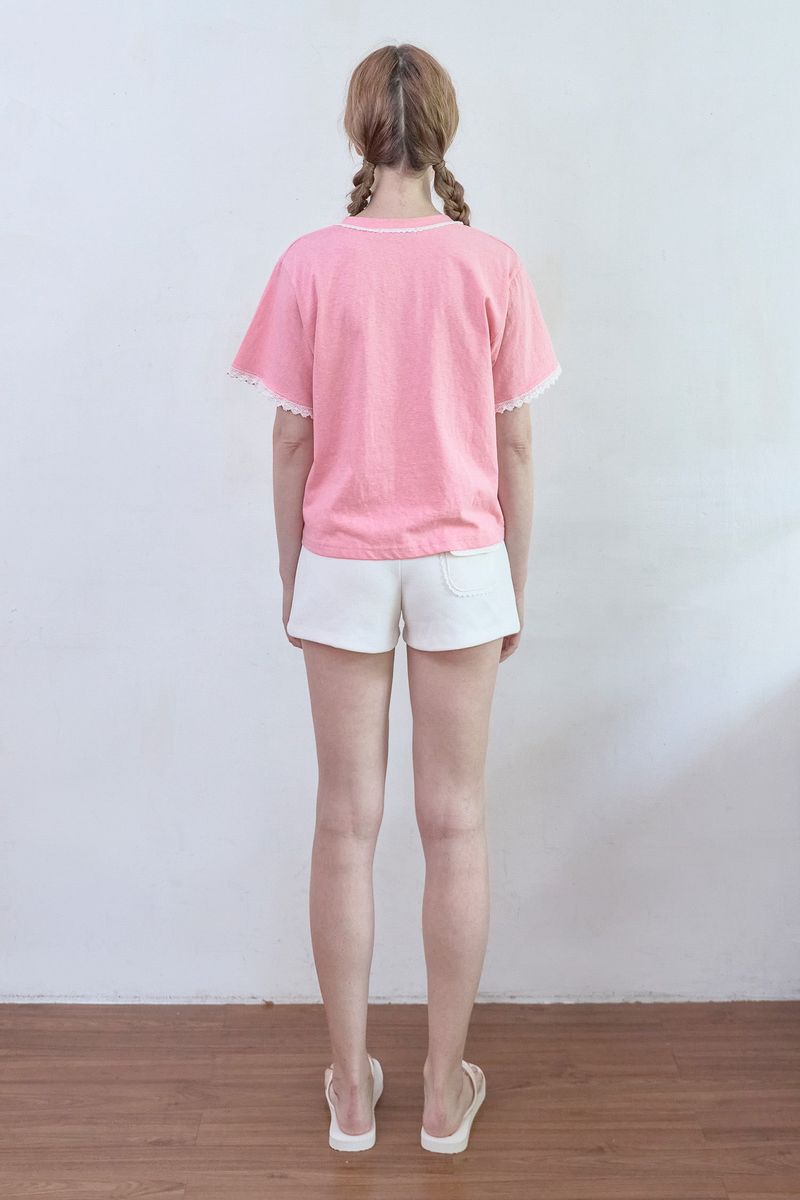 Poco Lace Shorts [Ivory]