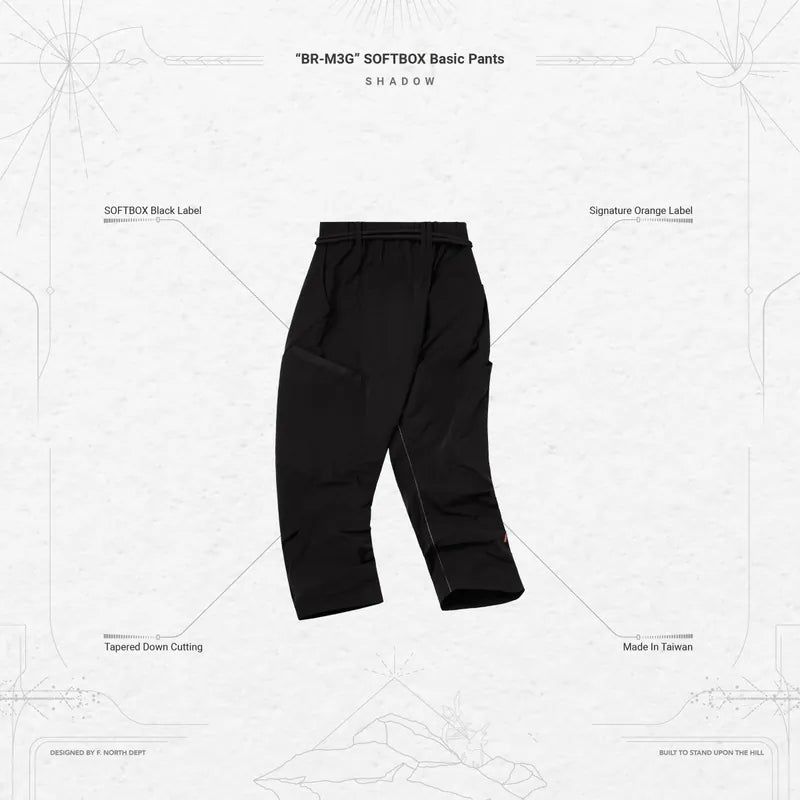 “BR-M3G” SOFTBOX Basic Pants