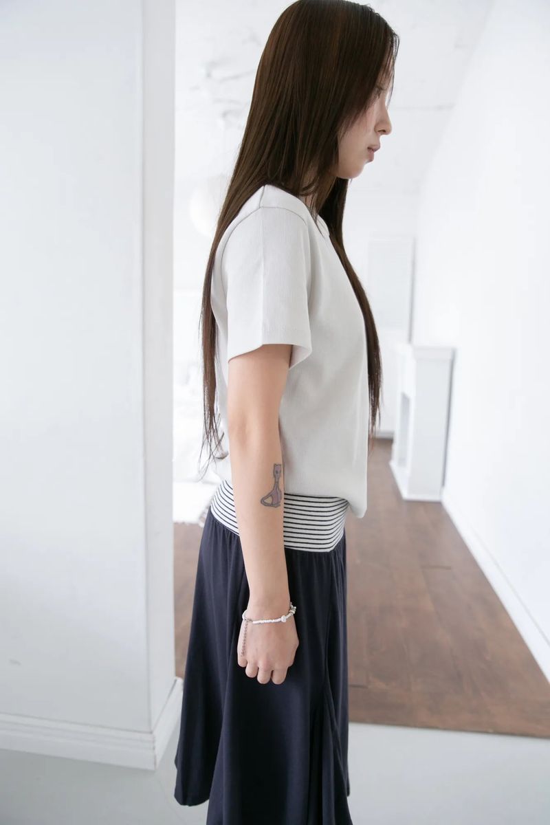 everyday half sleeve top(4colors)
