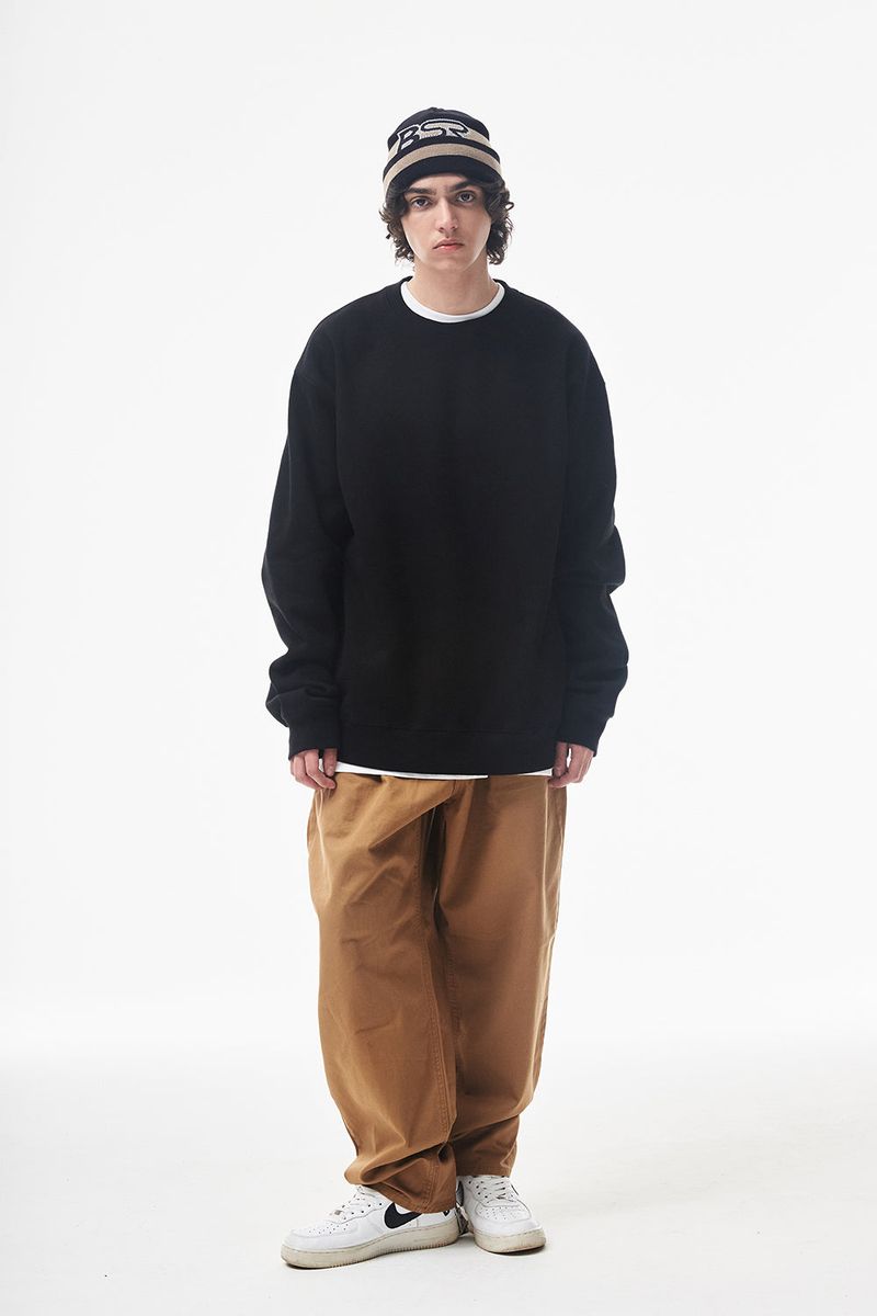 MBSRCOPT134 MID90 BAGGY COTTON PANTS CAMEL