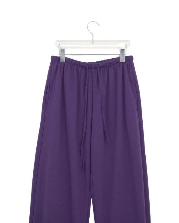 26SS★ [BAONHAUS] Alt Color Banding Wide Jogger Pants